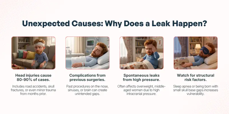 CSF Leak - Unexpected Causes Why Does a Leak Happen?