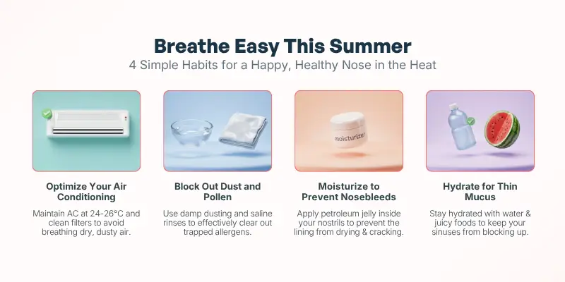 Sinus Challenges in Summer - Breathe Easy this Summer